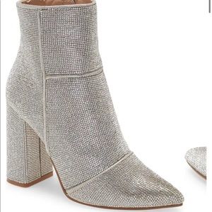 Steve Madden Noticed Rhinestone Booties